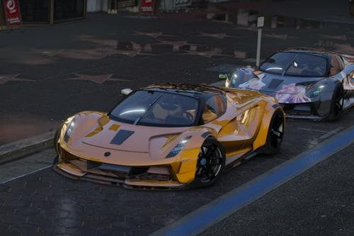 Lotus Evija - Widebody Concept [Add-On | FiveM | Animated Spoiler | Dynamic Lights | Livery Design]