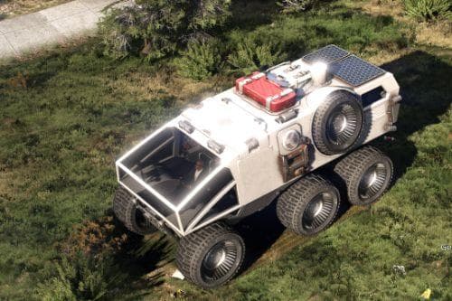 Mars car [Add-On / FiveM]