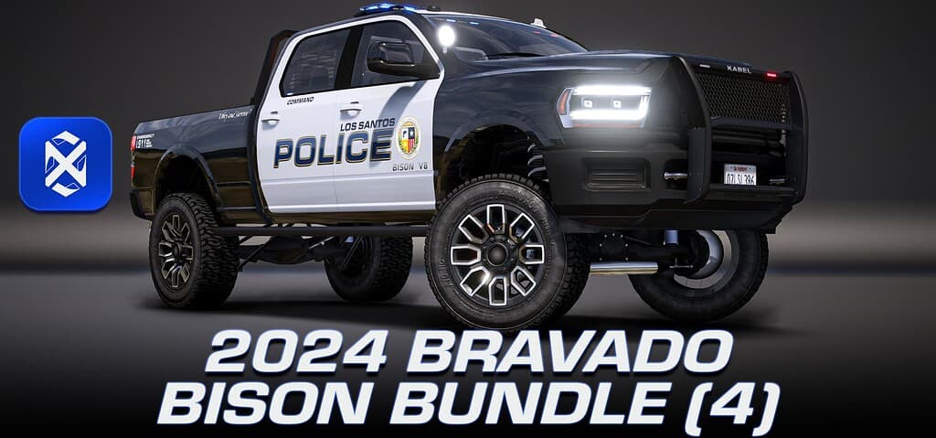 ONX 4x Bundle Bravado Bison Police Interceptor Utility (2024)
