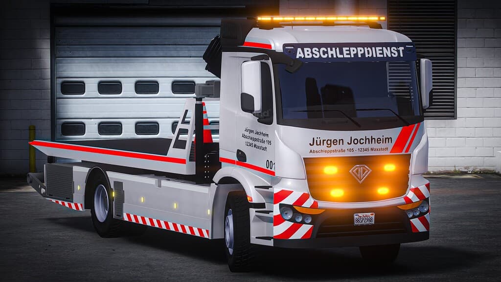 Benefactor Actron LBX Flatbed Tow Truck