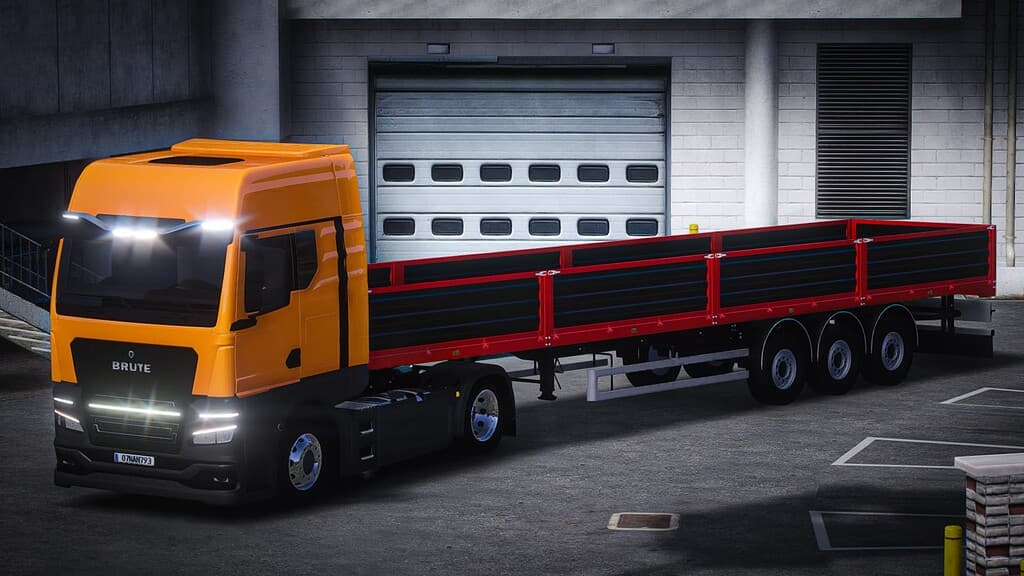 BIG BRUTE XL with OpenTopTrailer