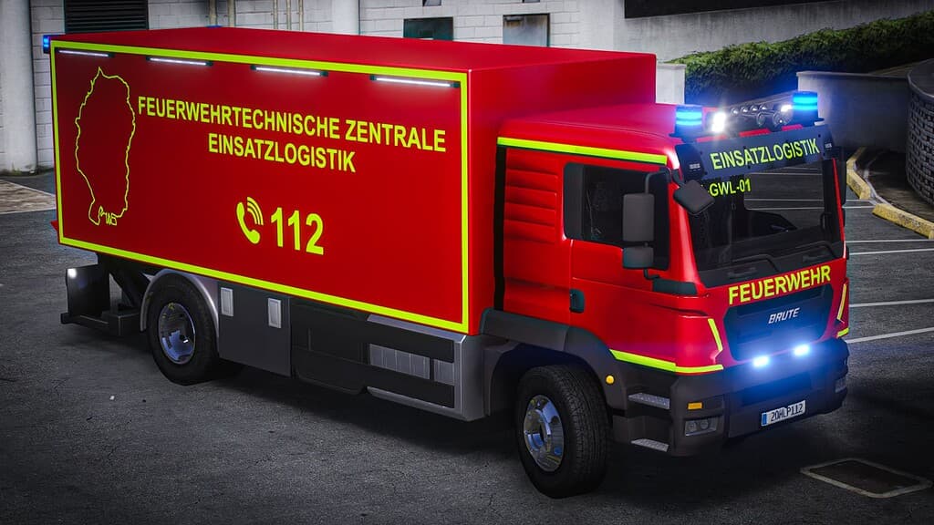 Brute Fire Truck GWL1 - NON-ELS + ELS
