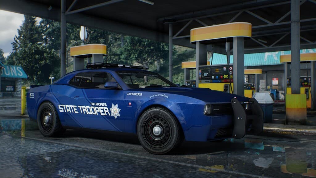 Lore-Friendly New Series Police Gauntlet Hellfire Interceptor