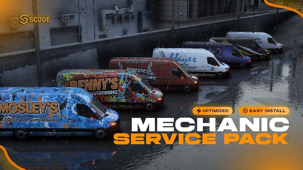 Lore-Friendly NEW MECHANIC SERVICES PACK