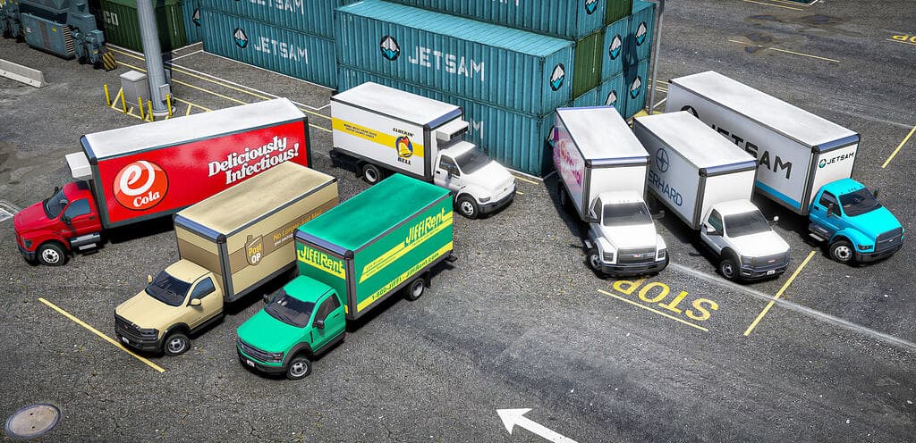 ONX Box Trucks & Cargo Mods