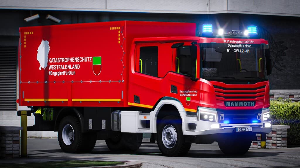 MAMMOTH FIRE TRUCK GWL2 Type KatS NRW