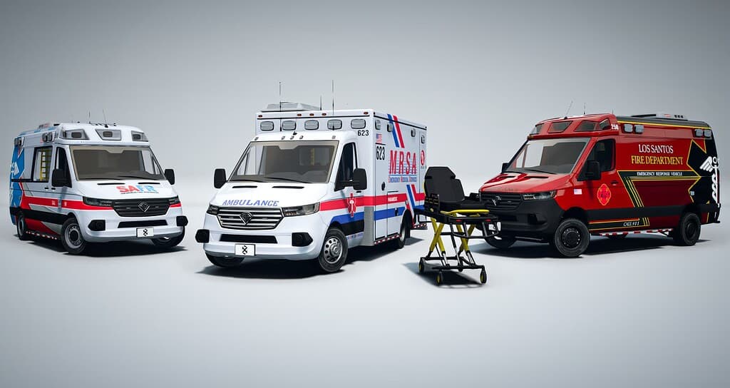 ONX Ambulances + Gurney Bundle